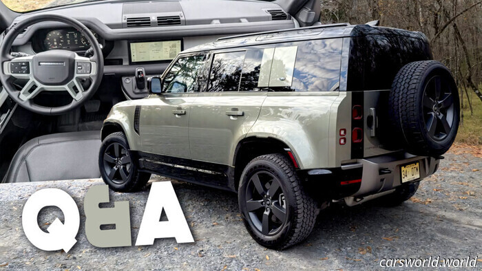 La tua Land Rover Defender 110 Domande risposte / Carscoops